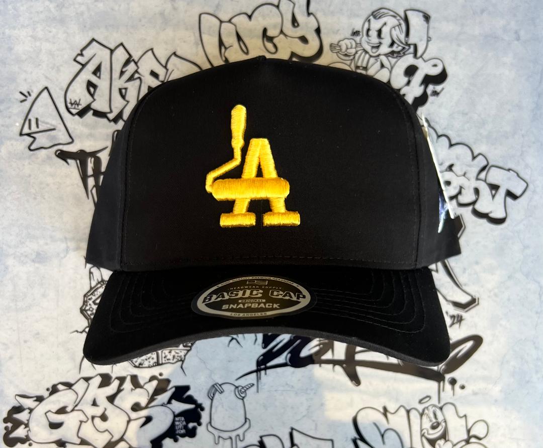 black/yellow