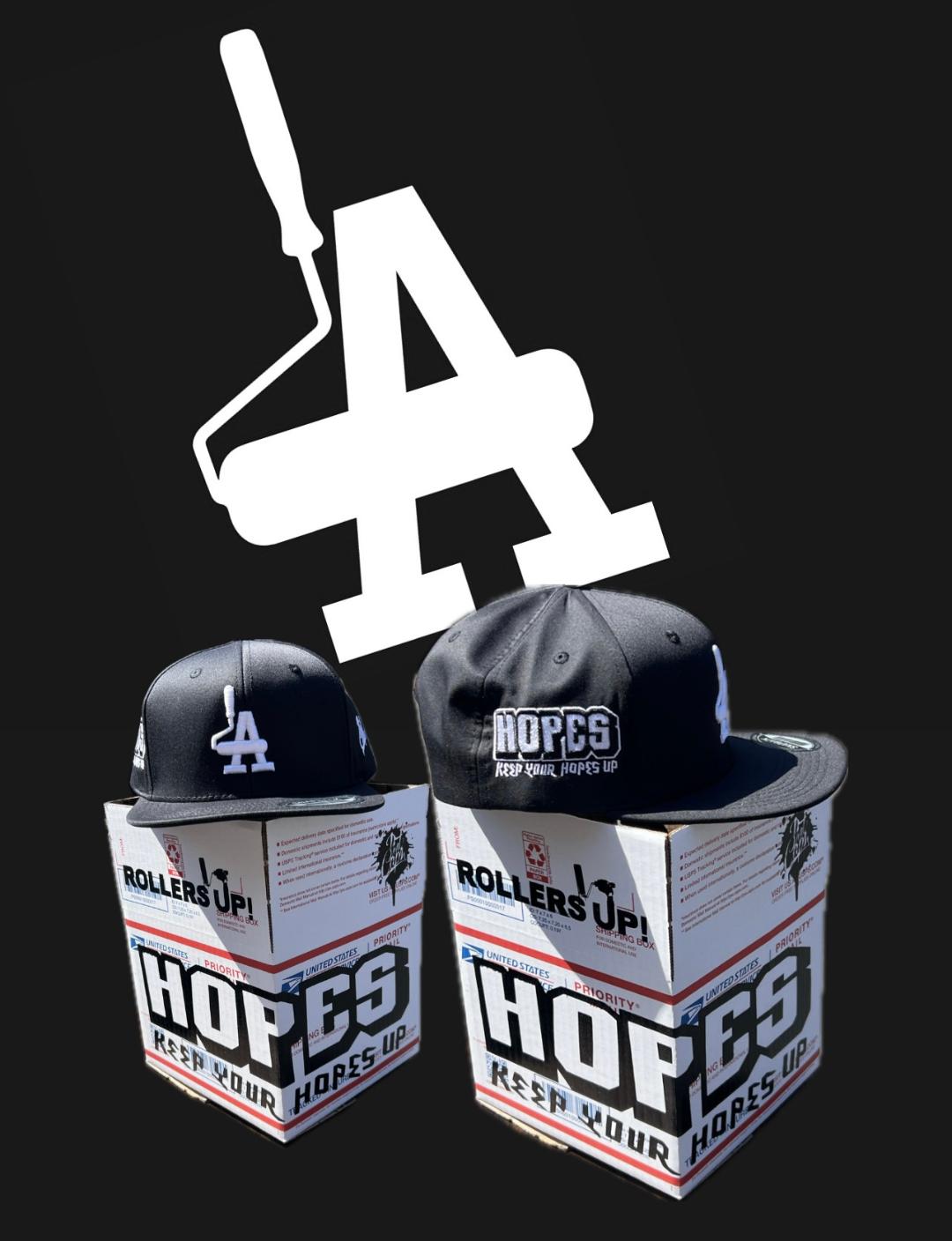 Phat Caps X Hopes LA Roller Snap Back