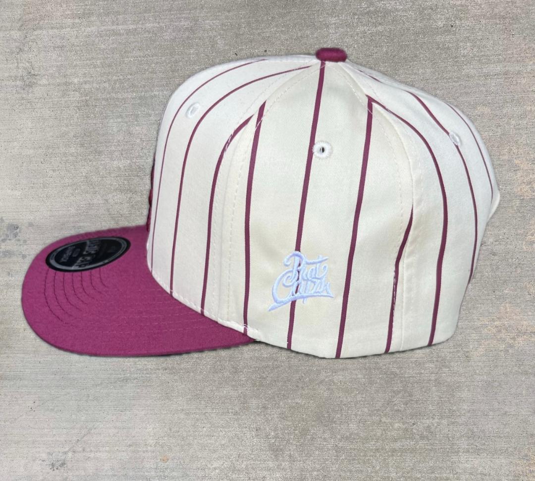 Retro PinStripe LA Roller Snap Back