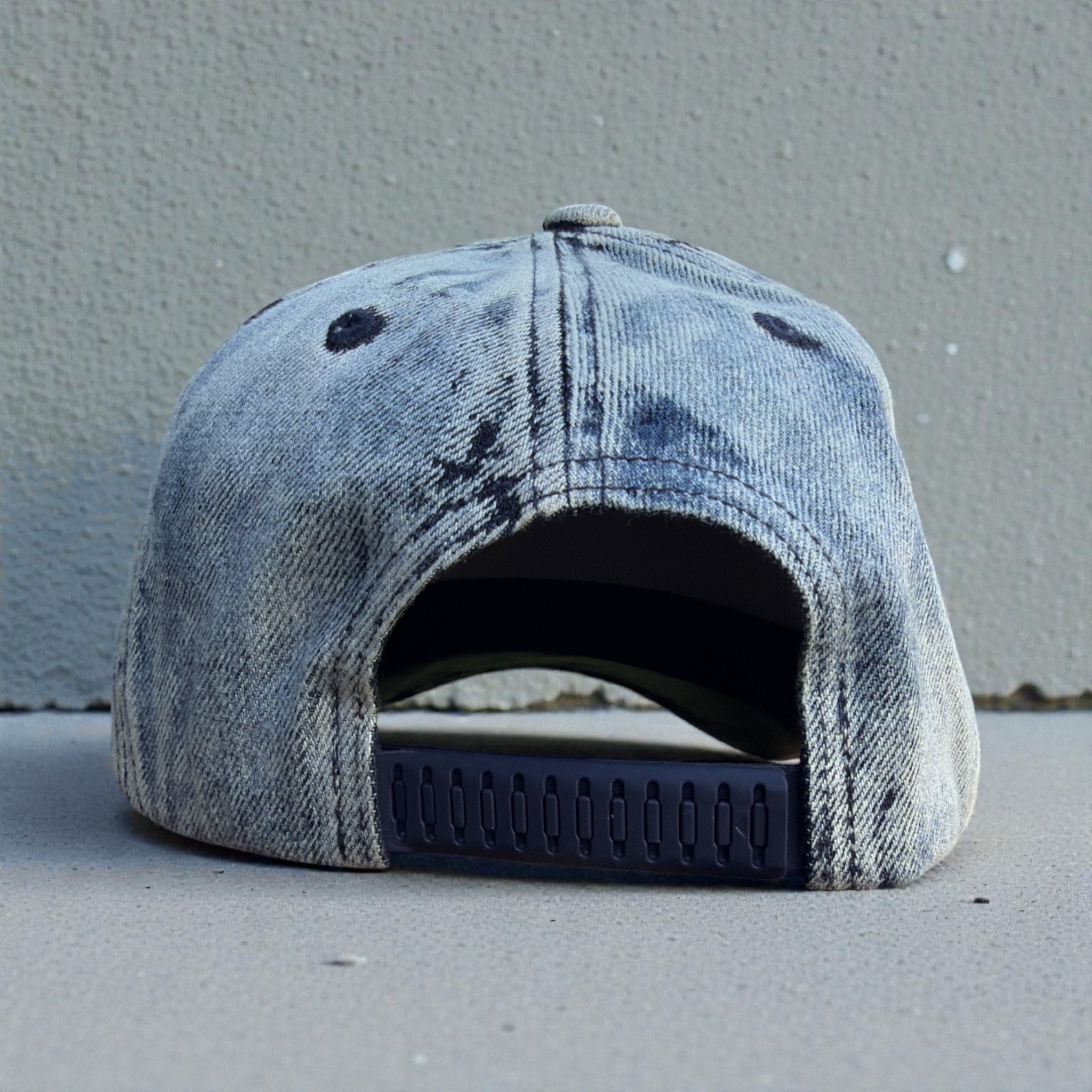 Blue Denim LA Roller "Snap Back"