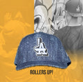 5 Panel Distressed Denim
