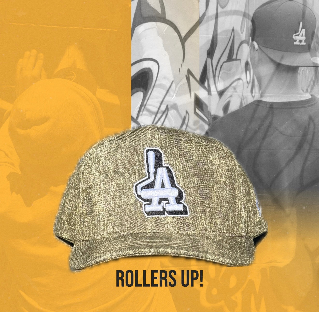 5 Panel Distressed Denim